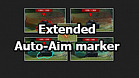 Mod “Extended Auto-Aim marker” for World of Tanks 2.0.1.1